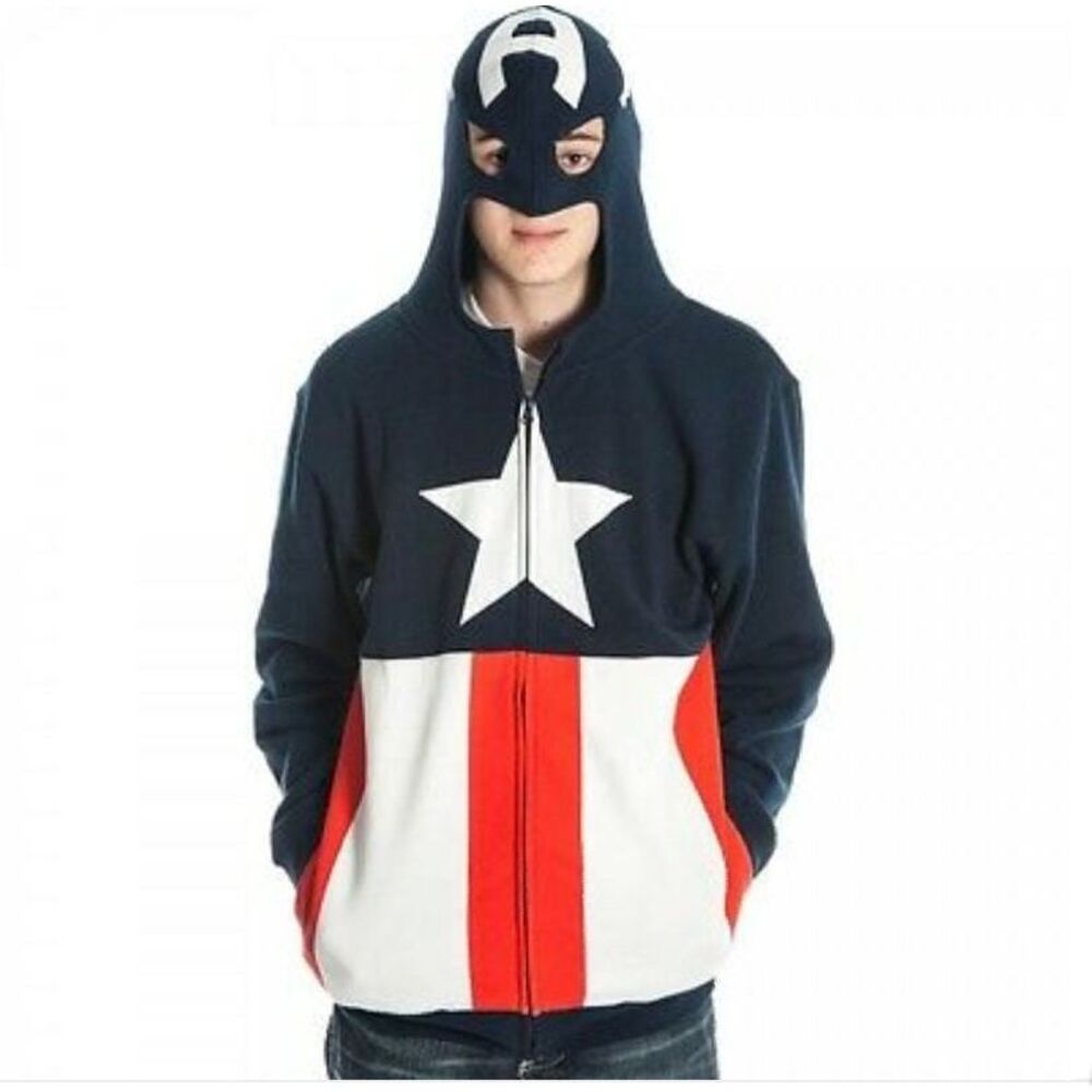 Marvel Captain America Men's Hoodie S